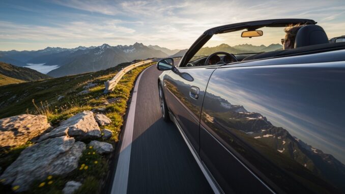 Cabrio-Tour am Arlberg